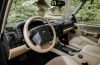 Dashboard van Gehuurde Land Rover 